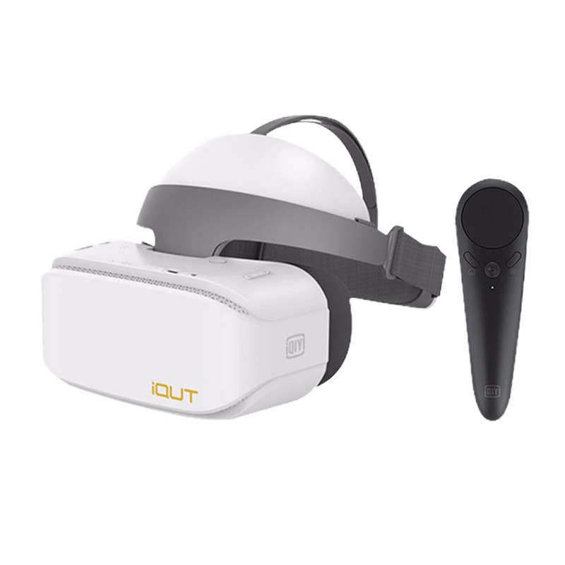 爱奇艺VR 奇遇VR 2S 胶片灰4K体感游戏机3D电影vr眼镜虚拟vr游戏 家用游戏机 VR家庭影院巨幕影院智能科技