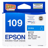 爱普生 T109/T1092正品墨盒(单位:支) 青色