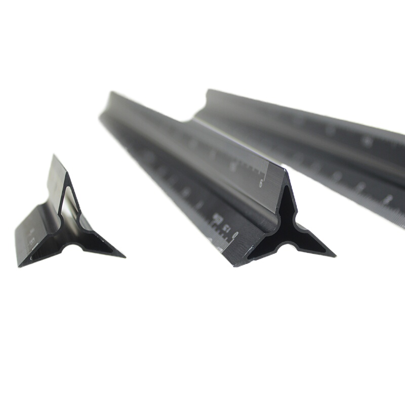 晨光 铝合金三棱比例尺RLN0453 30cm