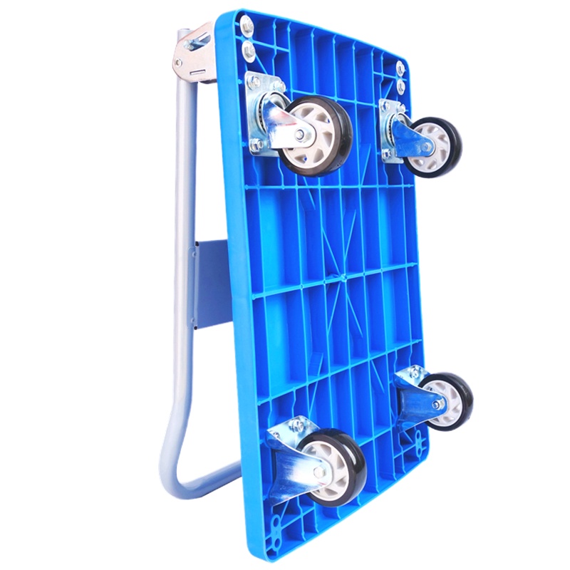 宸然塑料平板车全静音搬运车