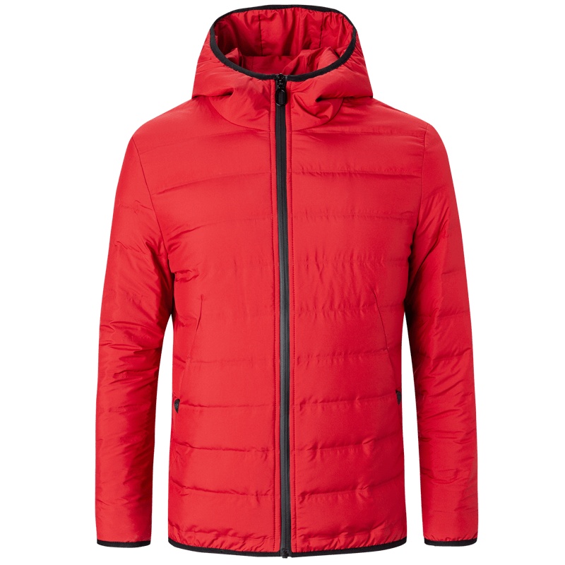 才子男装冬季连帽羽绒服青年商务休闲直充工艺轻薄外套男_1