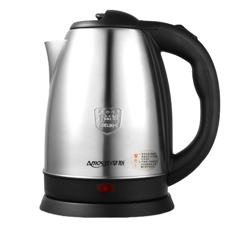 亚摩斯(AMOS)AS-G18A6电热水壶人性化滑盖设计 单个装