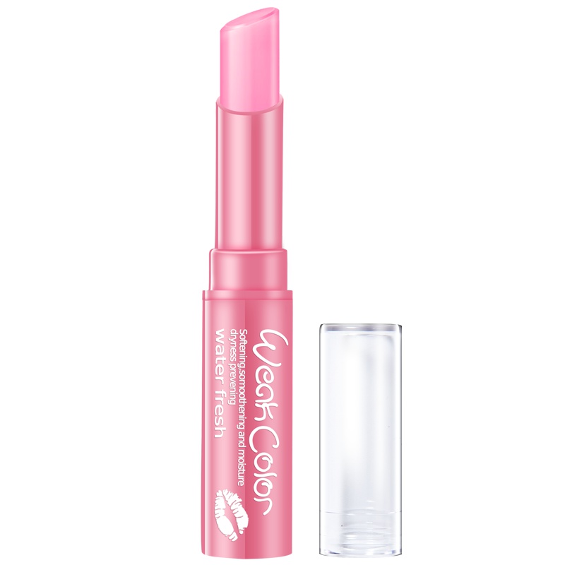 雅邦（ALOBON）淡彩润唇膏2.2g （持久保湿滋润 口红唇彩）04粉红色