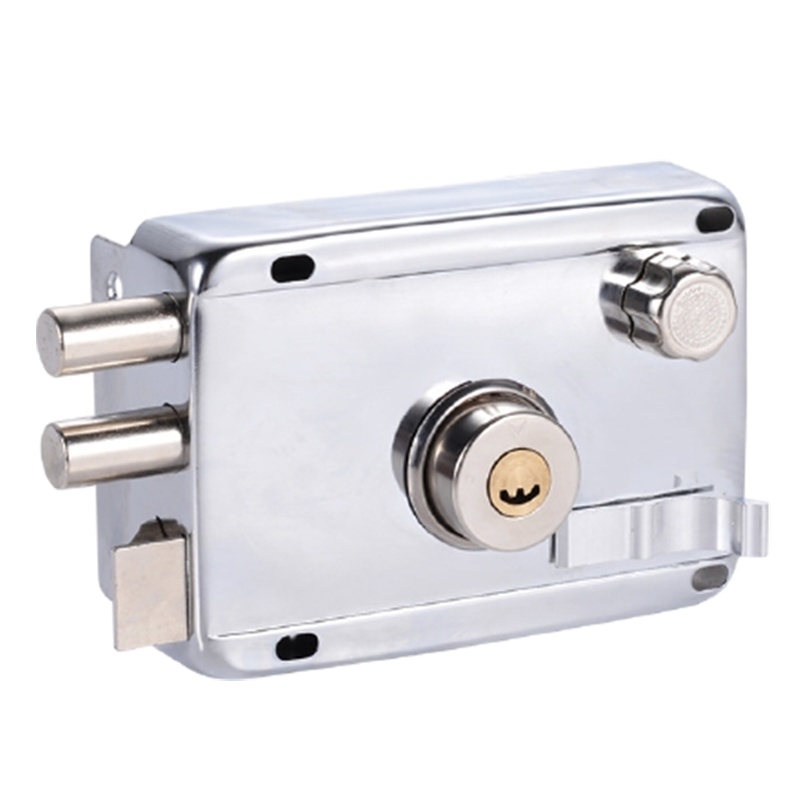 不锈钢防盗门锁_超B级锁芯老式机械门锁阿斯卡利外装锁大门锁木门锁铁门锁159