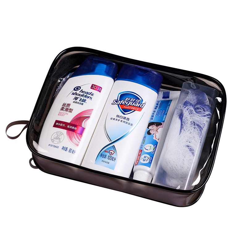 苏宁极物 实惠装旅行洗漱10件套 XTZ01000 洗漱用品洗漱包洗发沐浴露牙刷洗漱杯(单位:套)