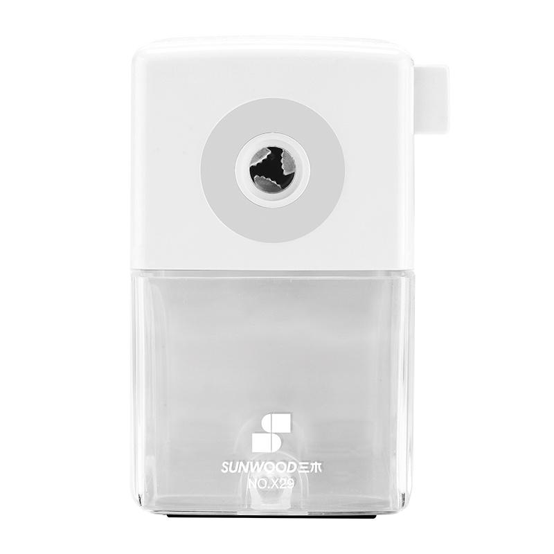 三木SUNWOODX29设计款壹个卷笔刀手摇小学生用ins铅笔刀转笔刀儿童削笔器手动彩铅削笔刀削笔机钻刨旋车绞笔刀极简