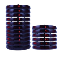 无线圆盘形 叫号器 一拖15