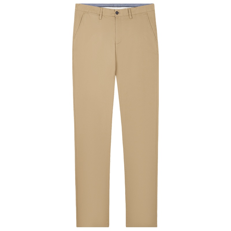 千仞岗2021春季新款商务休闲男士棉弹直筒休闲长裤