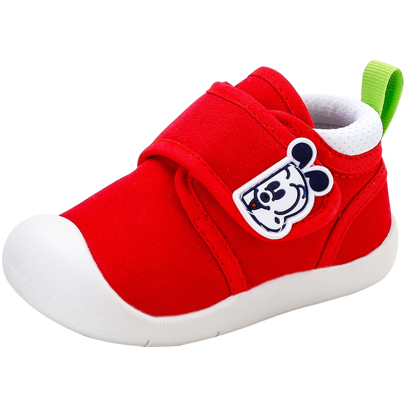 巴布豆童鞋学步鞋宝宝鞋男童女童春季新款2020婴儿鞋子软底小布鞋