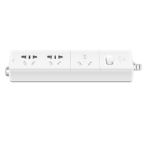 公牛(BULL)大功率16A空调插座 3位总控全长1.8米送10A头 GN-406D