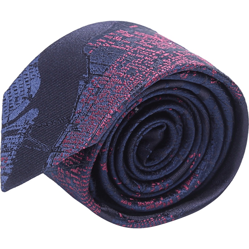 Z Zegna 杰尼亚 男士丝绸/聚酯纤维领带 Z5C36 1SV