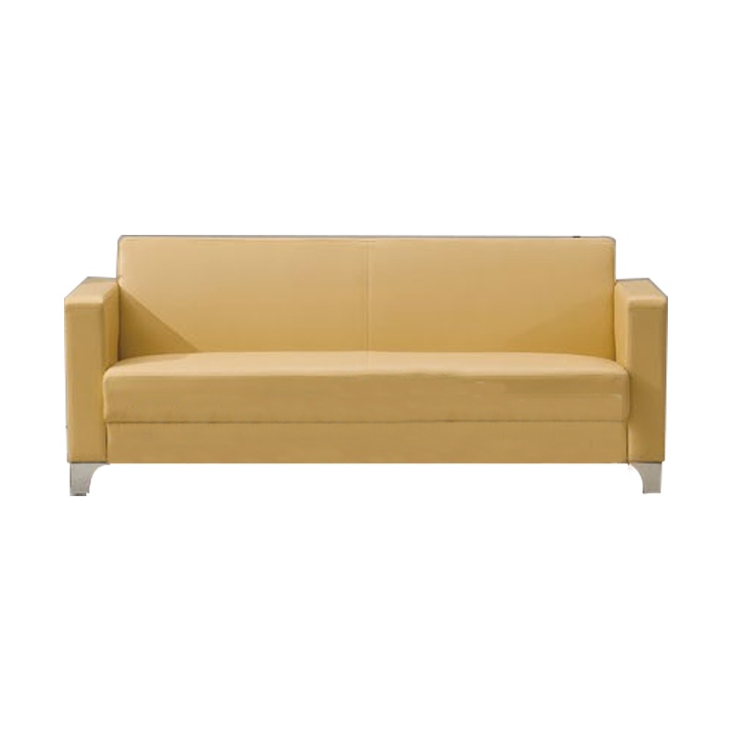 科朔 沙发 办公接待沙发商务沙发 牛皮三人位 XTD9883N