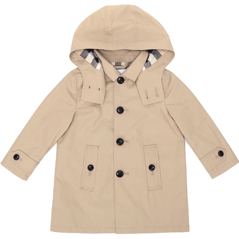 BURBERRY 博柏利 女童款棉质风衣 40633581