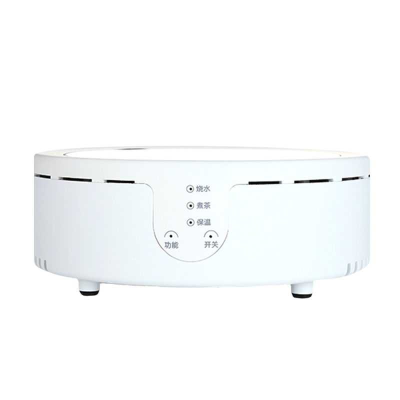 乐么不挑壶电陶炉小型智能保温煮茶器迷你电磁炉古法泡茶玻璃壶烧水炉触摸款[白色单炉+玻璃壶K款套餐]