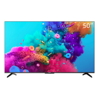 长虹50D5P 50英寸智慧屏教育电视 AI声控 远场语音 2+16GB 4K超高清 超薄全面屏 平板液晶电视机(黑色)