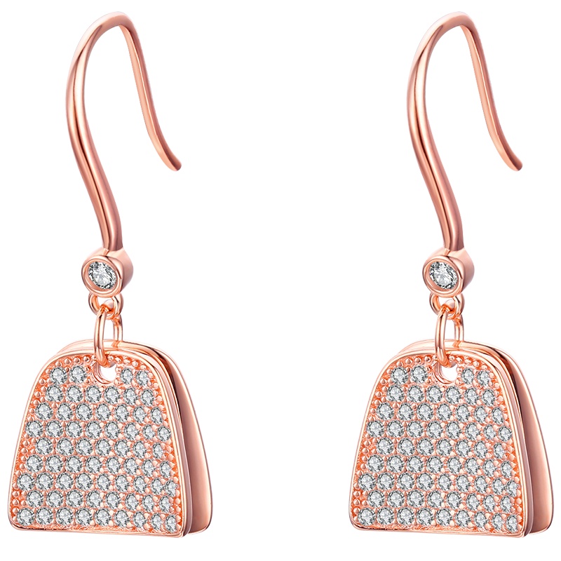 佰色传情高级感设计耳饰纯银长款耳坠韩国气质网红耳环女新款耳钉