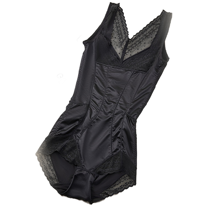 ENK 上托防下垂收腹提臀透气舒适轻塑身托胸美体内衣连体塑身衣