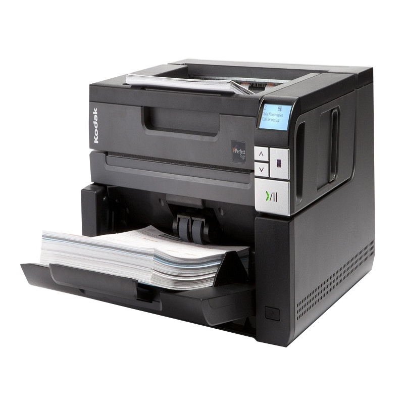 柯达(KODAK)i2900 高速扫描仪 A4幅面双面自动馈纸+平板式双平台扫描仪 (每分钟60页) 灰色