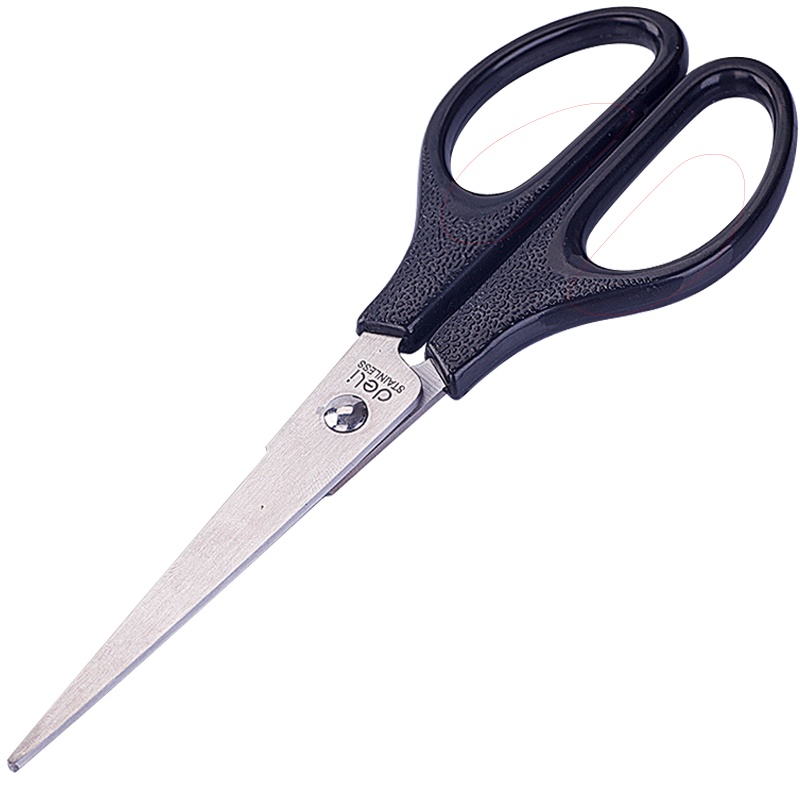 得力(deli)0603剪刀170mm(单位:把)办公家用生活剪刀 手工剪刀 财务用品
