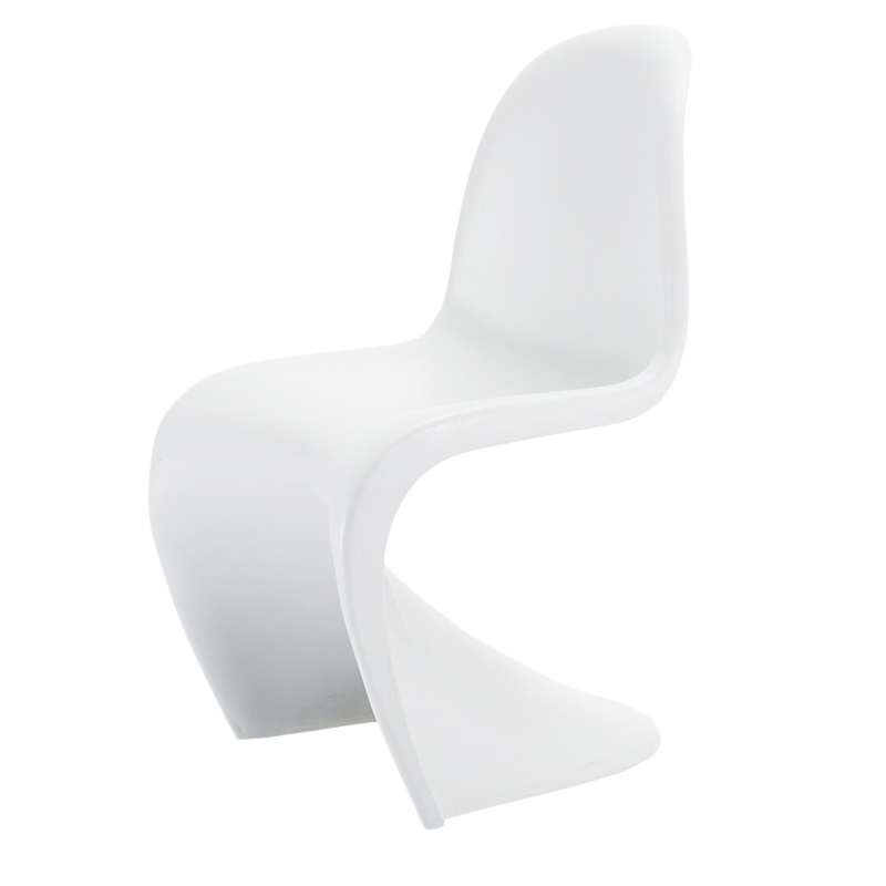 星威 潘东椅创意塑料椅子洽谈椅个性椅子现代椅时尚简约家居S型椅