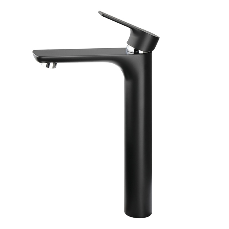 心海伽蓝(SHKL)加高单冷面盆家用卫生间洗手洗脸盆冷热台盆龙头美式轻奢复古水龙头