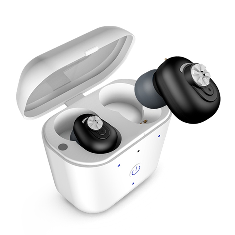 沐光助听器老人耳聋耳背专用充电隐形年轻人VHP611高级耳内式