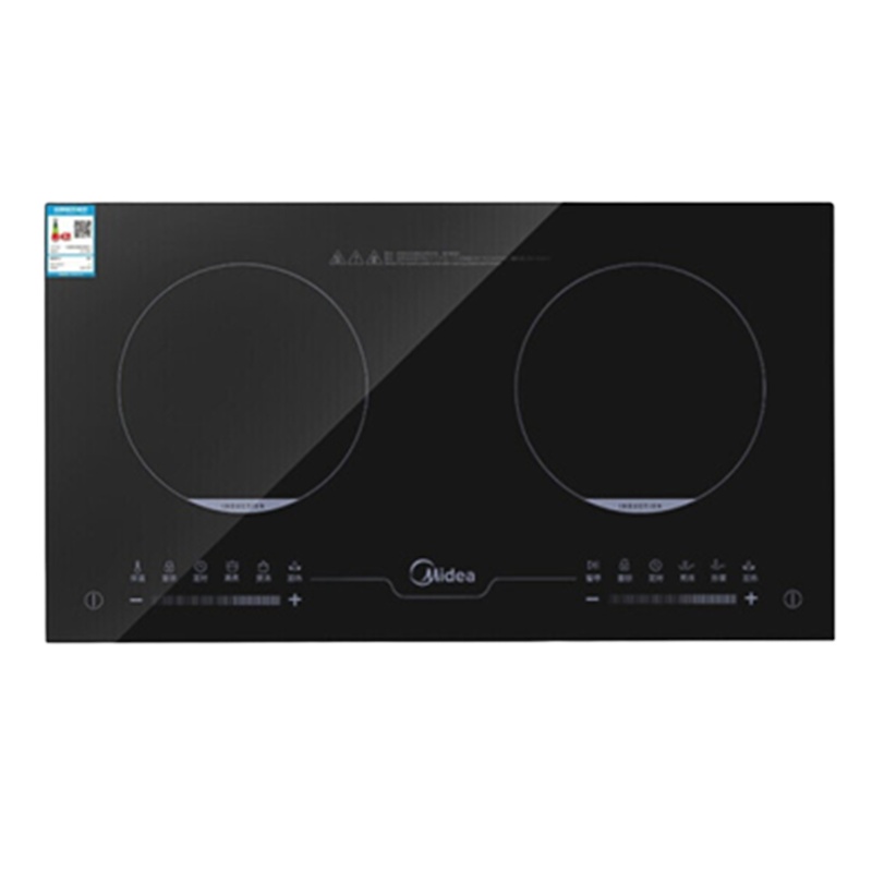 嵌入式电磁灶家用电磁炉商用双头家用电灶双灶台电池炉灶 C2-2ST3304