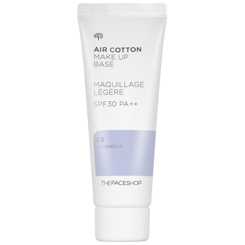 THE FACE SHOP菲诗小铺隔离霜妆前乳#紫色35g 遮瑕 防晒隔离 控油平衡 粉底液防晒隔离