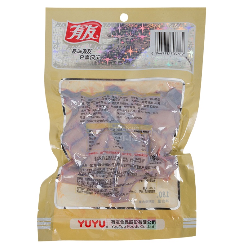 有友椒香泡凤爪180g