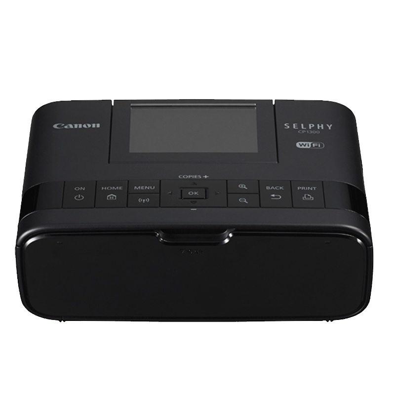 佳能(Canon) CP1300 炫飞照片打印机(黑色)数码打印机相机 CCD传感器 3.2英寸显示屏 锂电池