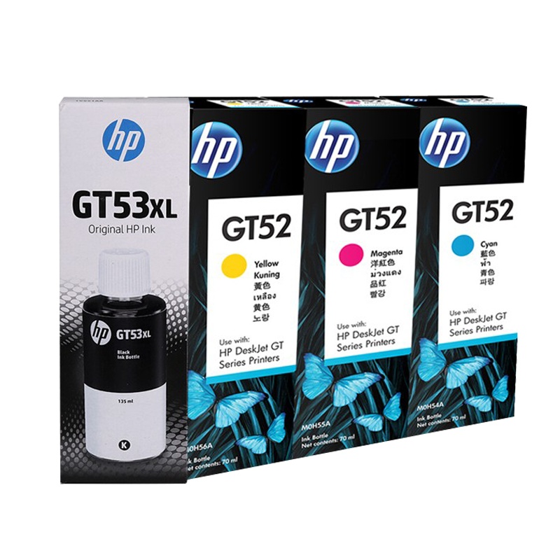 惠普(hp) GT52/GT53墨水 适用打印机GT5810/5820/410/418