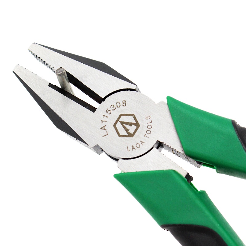 老A铬钒钢日式 老虎钳 LA115308钢丝钳 斜嘴钳 斜口钳 尖嘴钳 钢丝钳8英寸