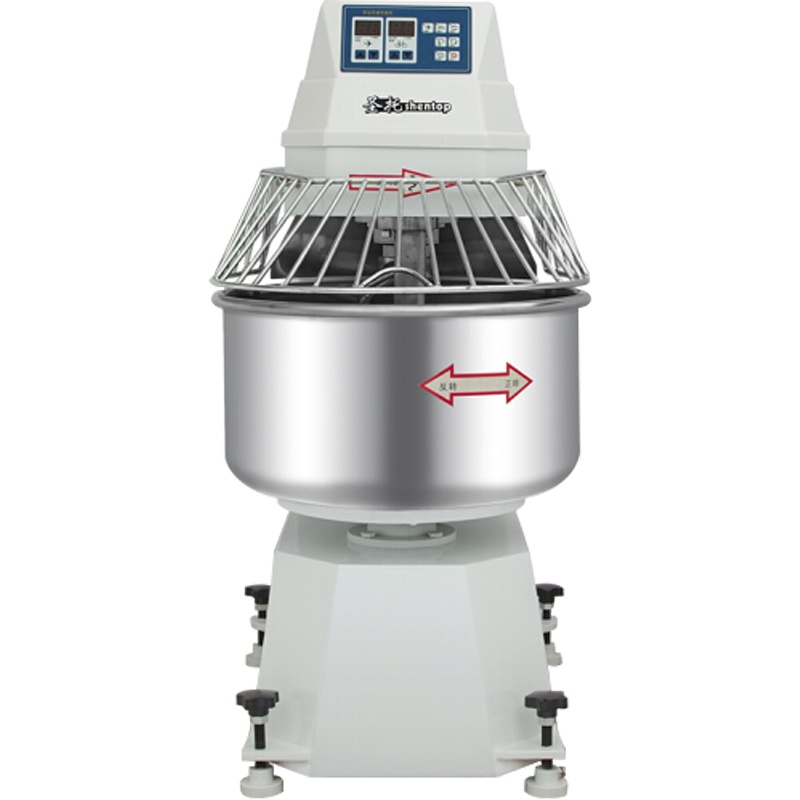 圣托(Shentop)和面机商用 50公斤面粉面包搅拌机 380V电动揉面机 50kg大型活面机 STJ-H100
