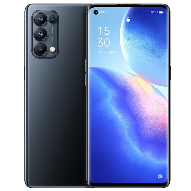 [二手9成新]OPPO Reno5 Pro 5G 月光黑 8G+128G全网通安卓手机6.55英寸屏天玑电信移动联通5G