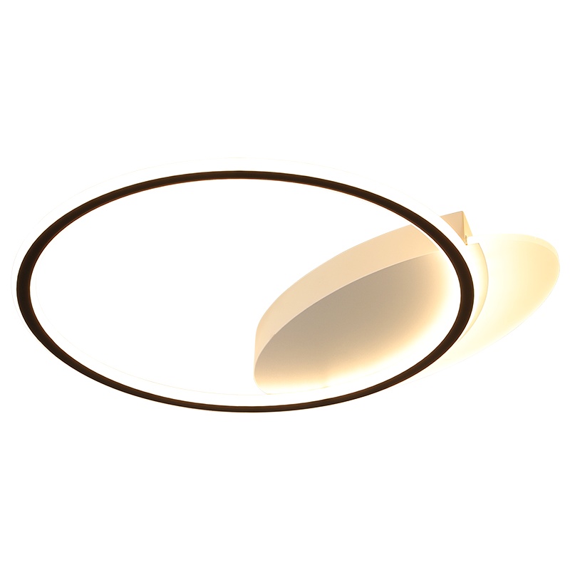 品拓(PINTUO)灯具客厅灯方形圆形简约设计现代卧室灯吸顶灯北欧风led大厅餐厅卧室书房铁艺灯饰