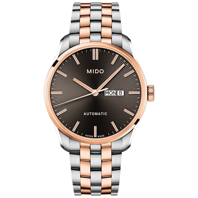 美度(MIDO)瑞士手表 布鲁纳系列自动机械钢带男士手表M024.630.22.061.00