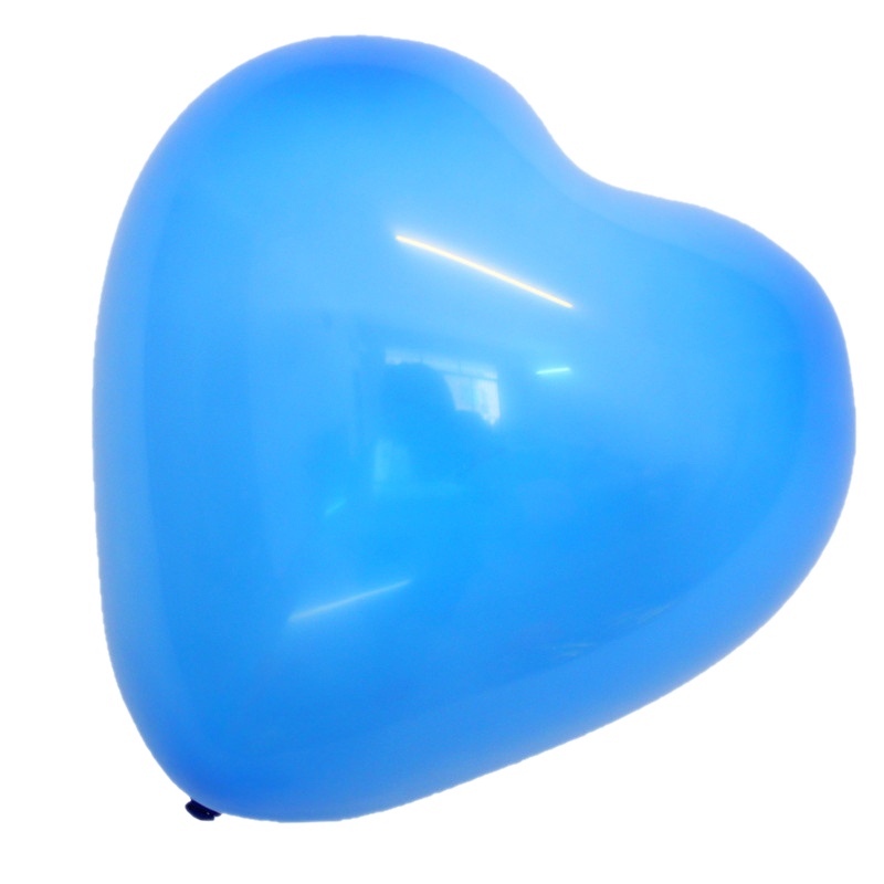 爱心形气球 乳胶心形气球装饰桃心12寸心型气球(100个/包)(包)[CWFD]