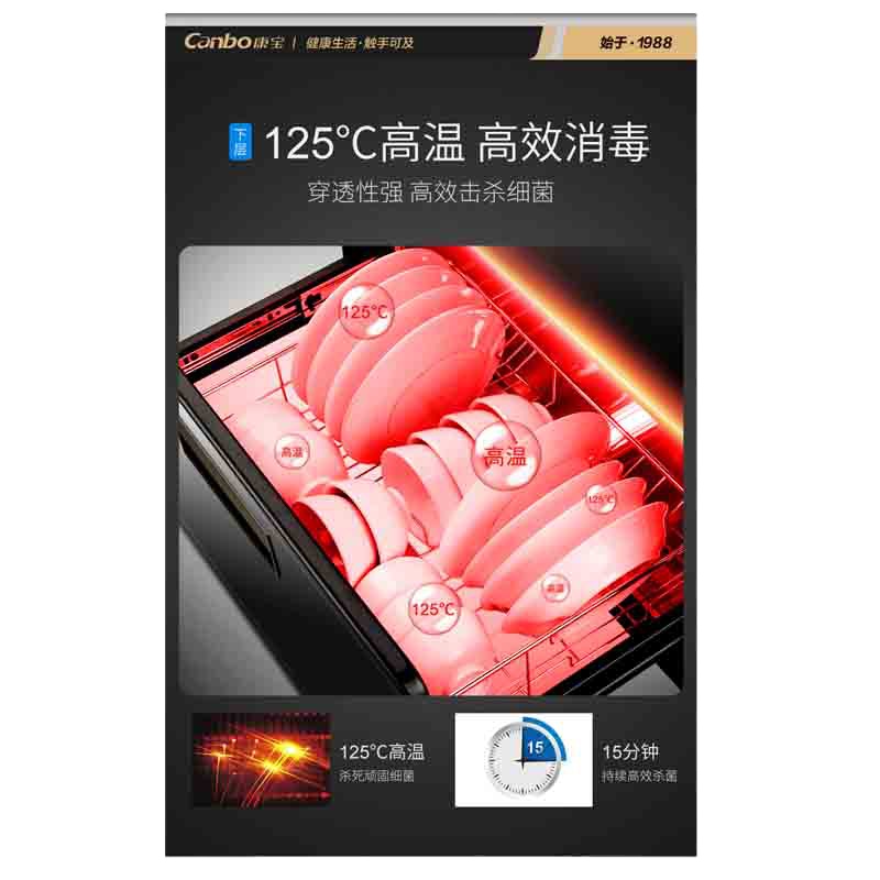 康宝食具消毒柜XDZ90-EA1X