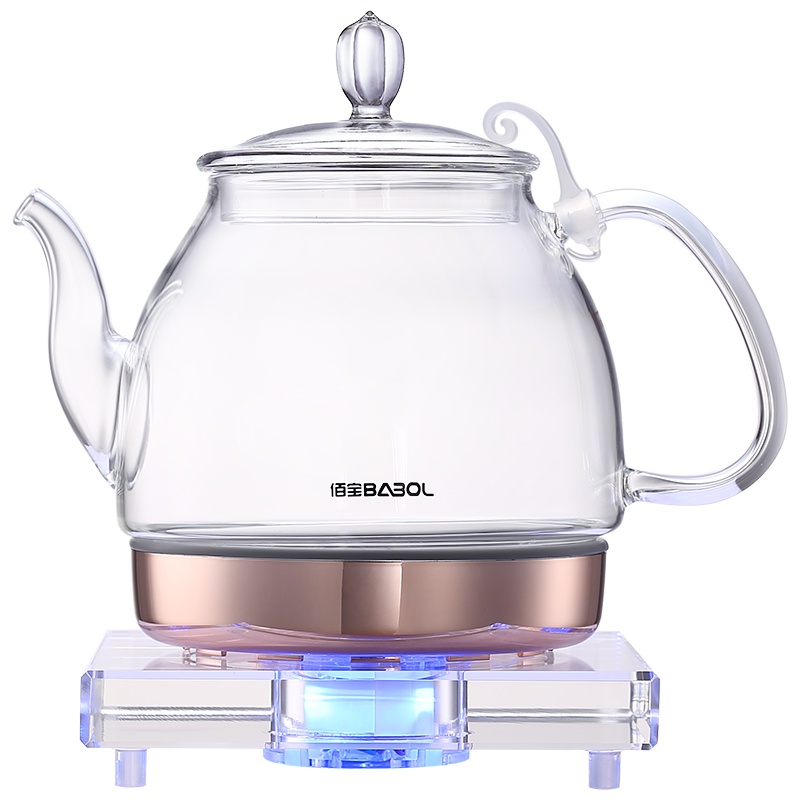 Babol/佰宝 DCH-211电子茶炉 玻璃电热水壶家用开水壶全自动烧水器煮水壶 国产温控器办公室煮茶