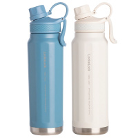 乐扣乐保温壶户外中式不锈钢运动水壶家用大容量保暖壶便捷带提手