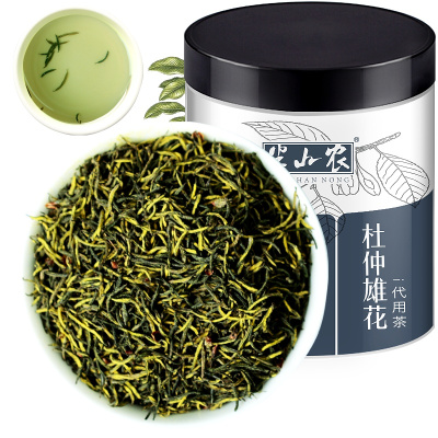 半山农 杜仲雄花茶饮 杜仲茶全花针 花草茶 杜仲养生茶 50克/瓶