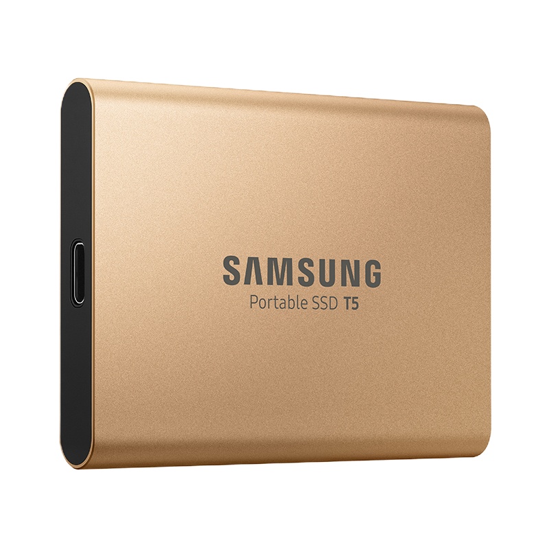 三星 移动固态硬盘PSSD T5 1TB USB 3.1 金色版(MU-PA1T0G)