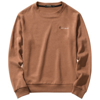 千纸鹤男装2019新款圆领情侣装上衣男青年潮流休闲宽松卫衣15131