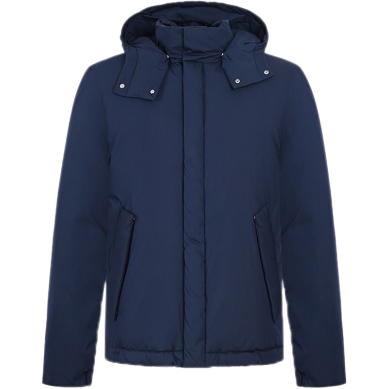 KENZO 高田贤三 男士 棉质鸭绒连帽羽绒服外套 FA6 5OU223 1NE