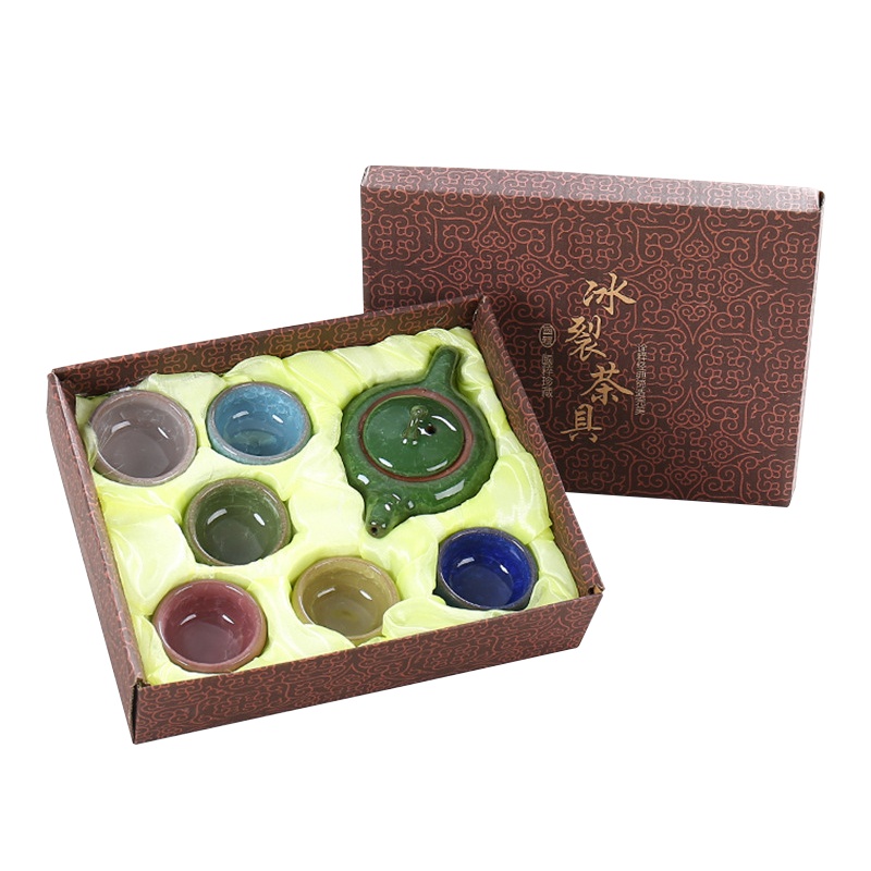 钻石白7件套功夫茶具 XTL325 茶具套装 (套)