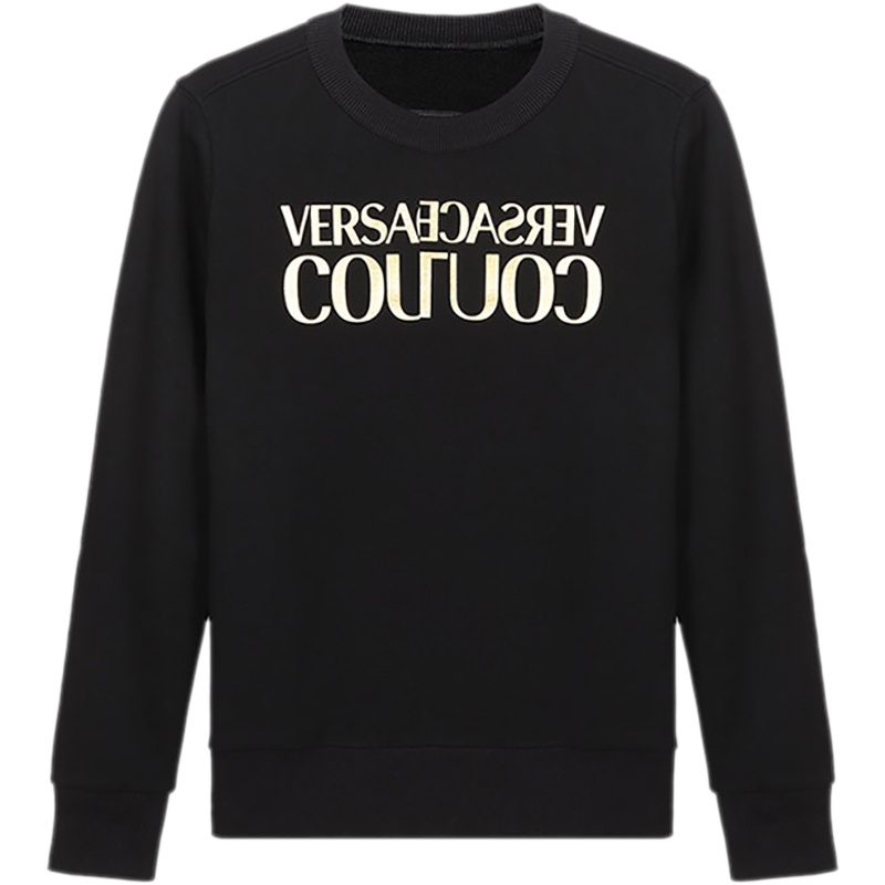 VERSACE JEANS COUTURE 范思哲 女士 棉质圆领长袖卫衣运动衫 B6HZA7TQ 30318