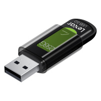 雷克沙(Lexar)S57 U盘256G 车载电脑系统优盘 安全加密高速USB3.0 推拉式 读速150M