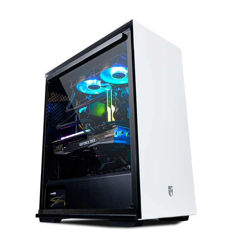 宁美国度电脑主机i7 10700F/11700K/RTX3070升级版钛高配水冷台式游戏组装整机电竞DIY兼容机