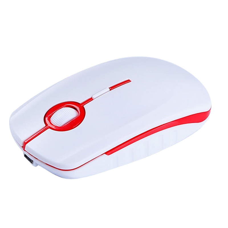 可充电无线鼠标无声无光蓝牙鼠标笔记本台式电脑手机通用CAD静音 【特价款】充电银色