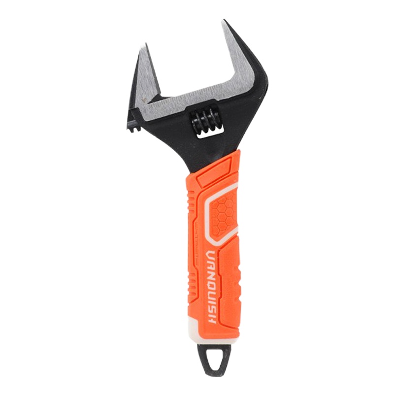 企采严选 万创3154扳手超大开口光柄活络板子板手 锻打 12寸超大开口活络扳手